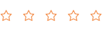 Five empty star rating icons in a row.
